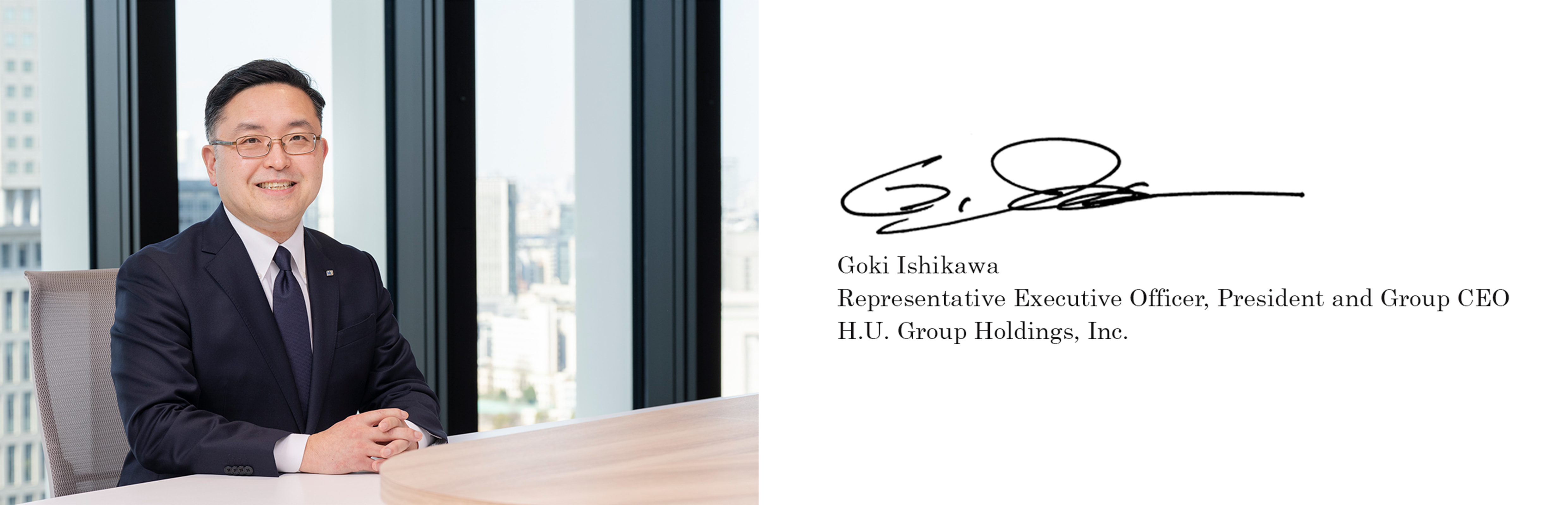 Goki Ishikawa | Chairman, President and Group CEO | H.U. Group Holdings, Inc.