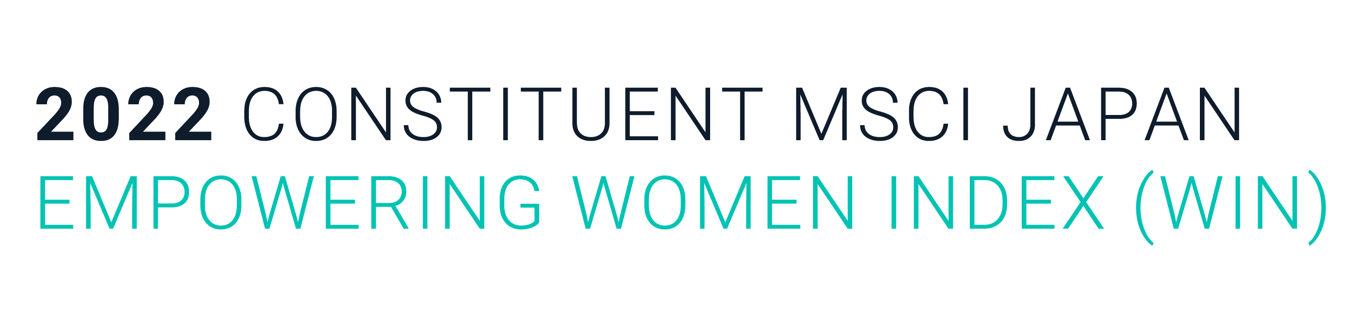 MSCI Japan Empowering Women Index (WIN)*1