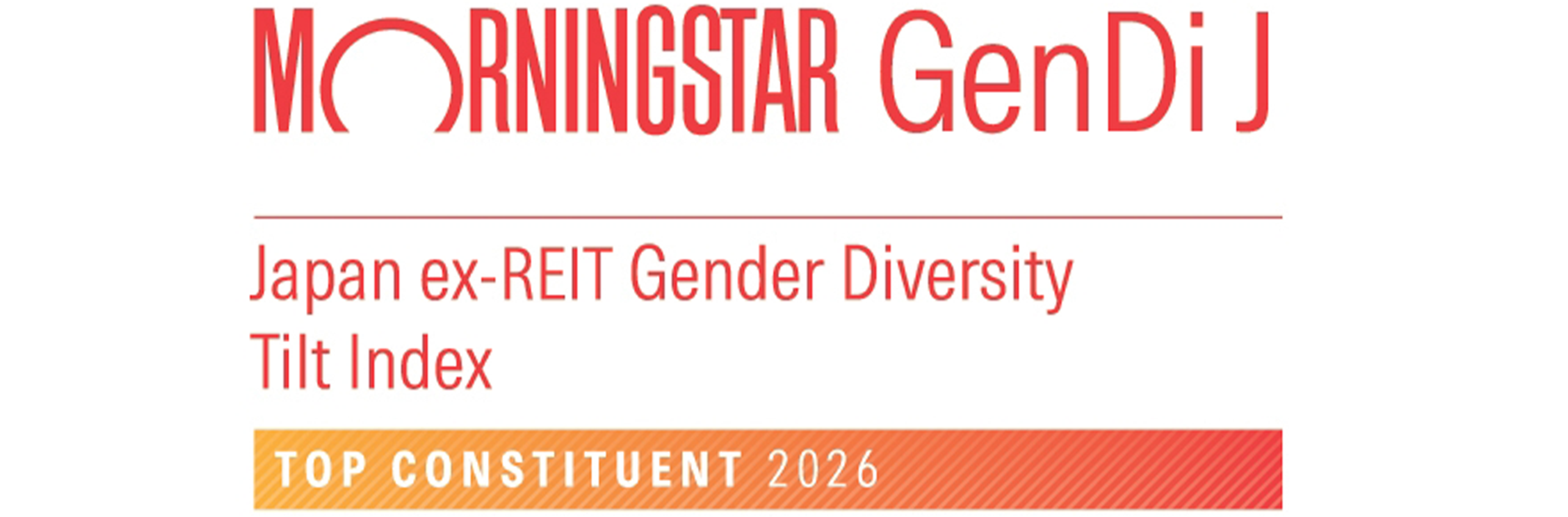 Morningstar Japan ex-REIT Gender Diversity Tilt Index