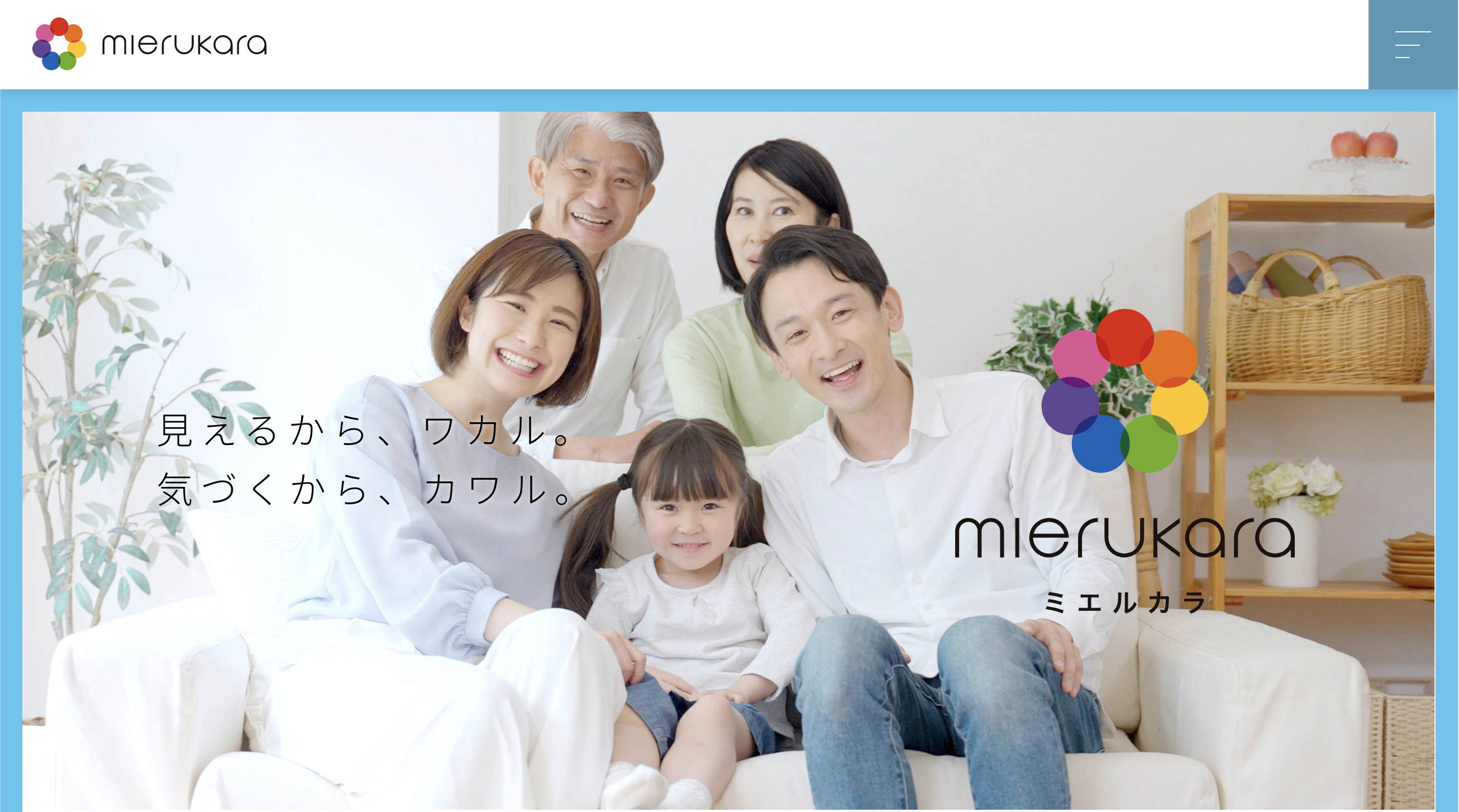 郵送検診　Mierukara